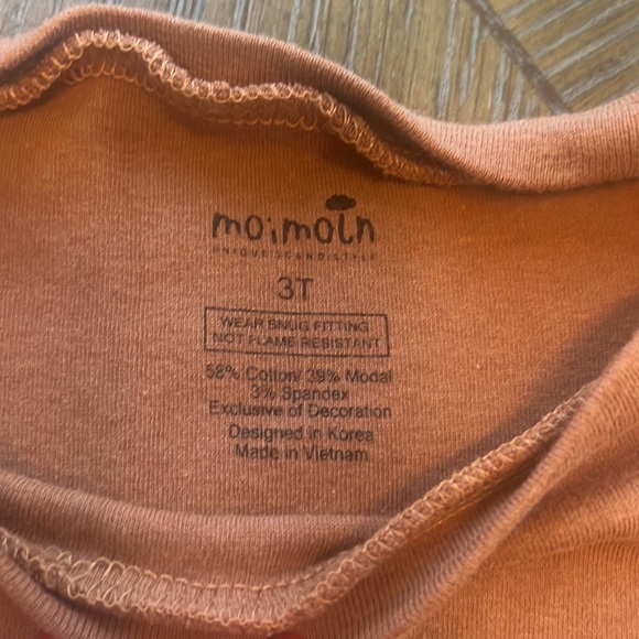 Long Sleeve long Pant Set Brown - Picture 6 of 7